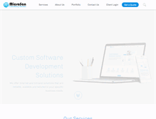 Tablet Screenshot of microsanconsulting.com